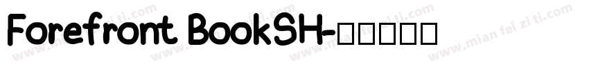 Forefront BookSH字体转换